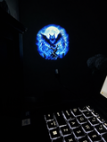 Haunt Glow Halloween Projector Light - 10 Interchangeable Spooky Slides